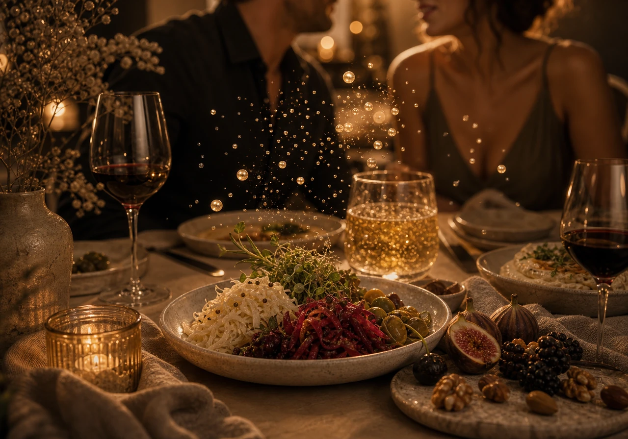 The Date-Night Gut: Food, Kissing, and Microbes